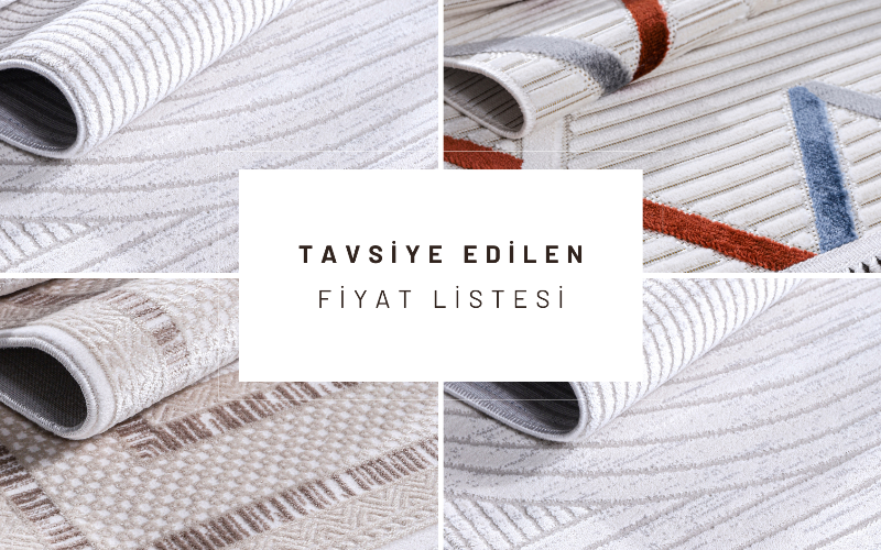 Bayilerimiz İçin Tavsiye Edilen Fiyat Listesi