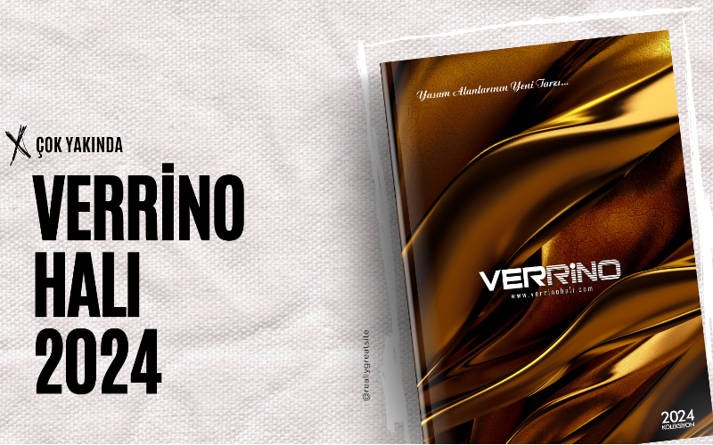 Verrino Halı, 2024 Trendlerini İçeren Yeni Kataloğunu Yayında!